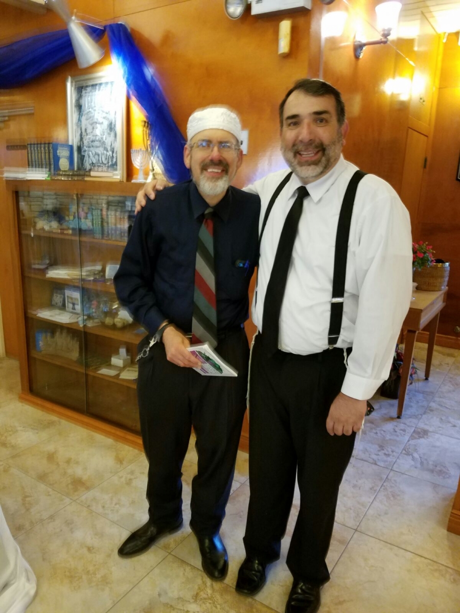 Rabbi Frank  Joseph and Richard Fourzan