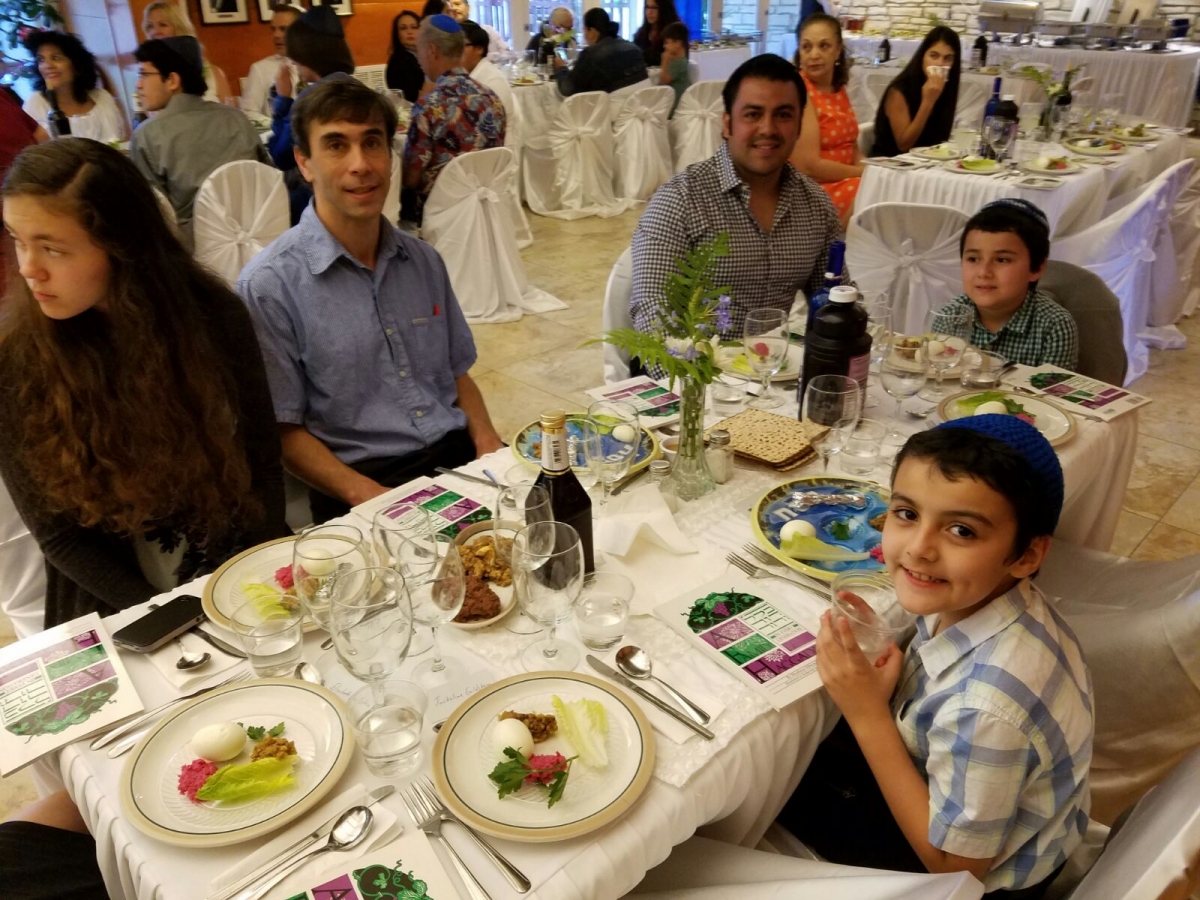 The Seder with the Seder Plates